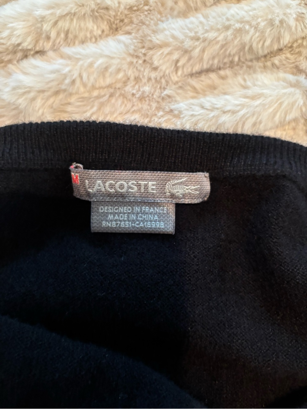 Lacoste Black Halter Knit Tank Top - Picture 3 of 5